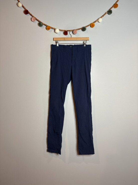 J. Crew Other - J. Crew Stretch 484 Slim navy blue pants